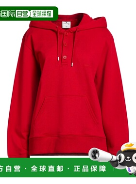 1h可退 香港直邮Courreges 女士 运动衫 red红色 舒适时尚