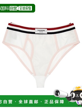 1h可退 香港直邮Thom Browne 汤姆 布朗 女士 牛津条纹腰内裤 FUU