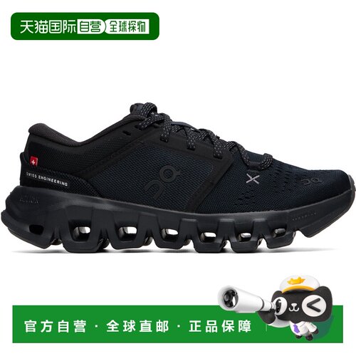 香港直邮On 女士 黑色 Cloud X 5 运动鞋 3WG30061043