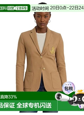 1h可退 香港直邮Lauren Ralph Lauren 女士 Bullion 小号提花西装
