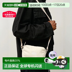 Stussy斯图西单肩斜挎包春夏男女同款 日常通勤休闲单肩包134255