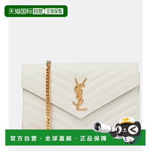 香港直邮Saint Laurent 圣罗兰 女士 Cassandre 麦特拉斯凸纹皮革