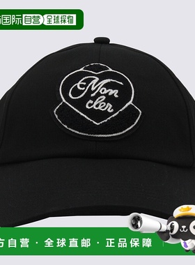 香港直邮Moncler 盟可睐 女士 黑色棉帽子 K20933B000180U082