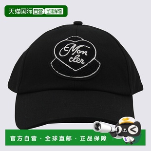 香港直邮Moncler 盟可睐 女士 黑色棉帽子 K20933B000180U082