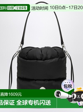 1h可退 香港直邮Moncler 盟可睐 女士 CARADOC 黑色水桶包 5I0000