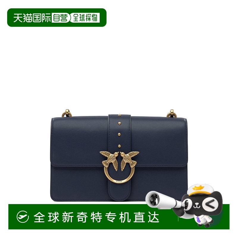1h可退 香港直邮Pinko 品高 女士 標誌牌鏈斜背包 105857A0F1