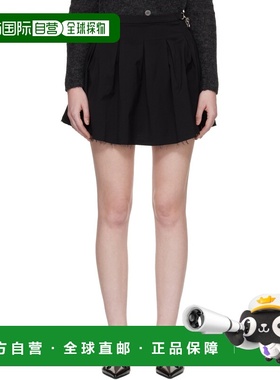 香港直邮Our Legacy 女士 黑色 Object 短裙 W2264OBW