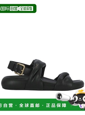 香港直邮Marni 厚跟平底凉鞋 SAMS019603P5443