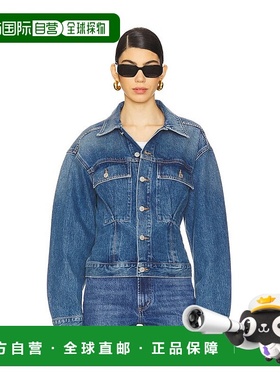 1h可退 香港直邮AGOLDE 女士 Zyla 松紧夹克 A50491810 舒适时尚