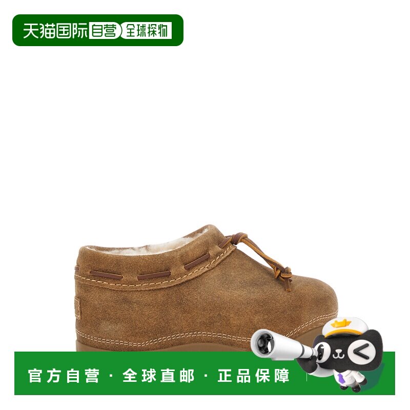 香港直邮Ugg 女士 W BUCKED and synthetic lining, 橡胶鞋底皮草图片