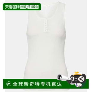 棉混纺上衣 女士 Mansel 舒适 white白色 香港直邮The 1h可退 Row