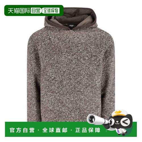欧洲直邮K-WAY 男士卫衣 K4147WWB38 AW2025 灰色【付后1h可退】