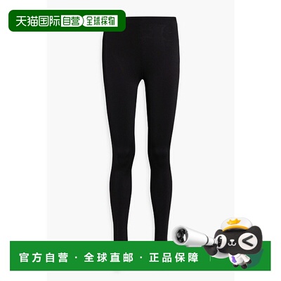 香港直邮Alaia 女士 弹性针织踩脚打底裤 AA9B11015M546995NOIR