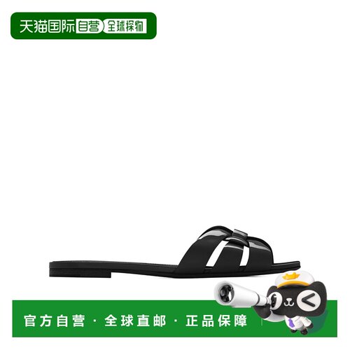 1h可退 香港直邮Saint Laurent tribute 拖鞋 571952AAAOW女鞋