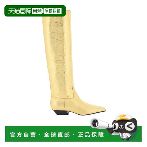 香港直邮Khaite 方头长筒靴 F1071772L772 【付后1h可退】