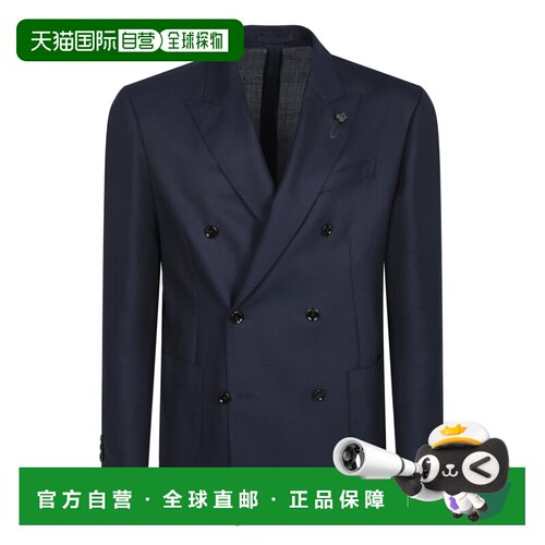 欧洲直邮LARDINI 男士西服 CN6203ECN64504850 AW2025 蓝色