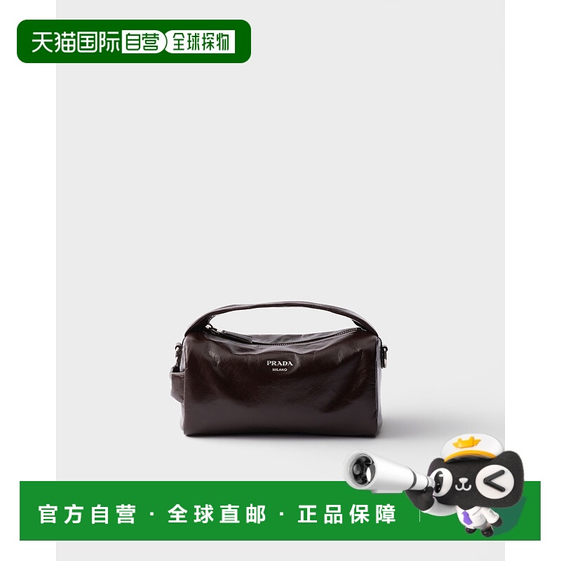 欧洲直邮PRADA（2025 年产品）皮革单肩包