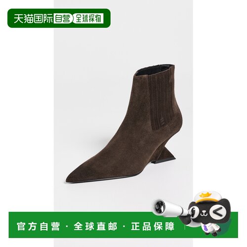 香港直邮The Attico 女士 Cheope 短靴 brown棕色 舒适时尚