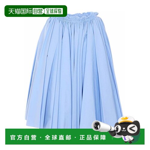 香港直邮Ami Paris 女士半身裙 FSK444CO0063484BLUE SS2026
