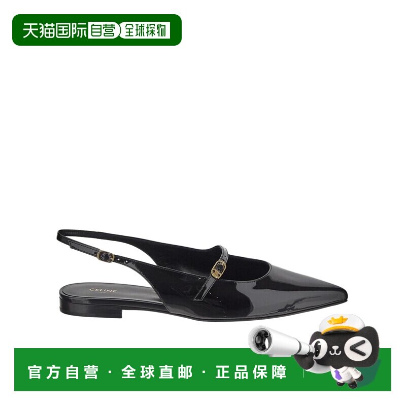 香港直邮CELINE 25SS 露跟平鞋底凉鞋单鞋女鞋 Women