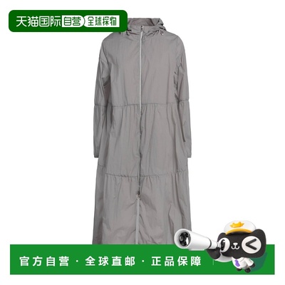 1h可退 香港直邮Herno 女士 长款夹克 grey灰色 舒适时尚