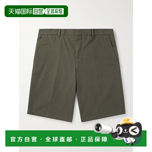 Jarno 香港直邮Loro 男士 诺悠翩雅 直筒弹力棉质百慕大短 Piana