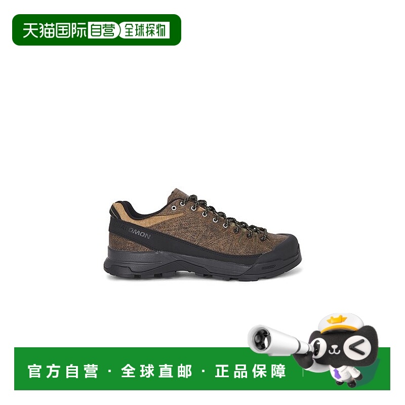 1h可退 香港直邮salomon 萨洛蒙 男士 X-ALP 低帮磨边皮质鞋靴 L4