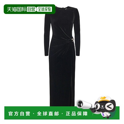 1h可退 香港直邮SELF-PORTRAIT 女士连衣裙 AW25128MB AW2025 黑