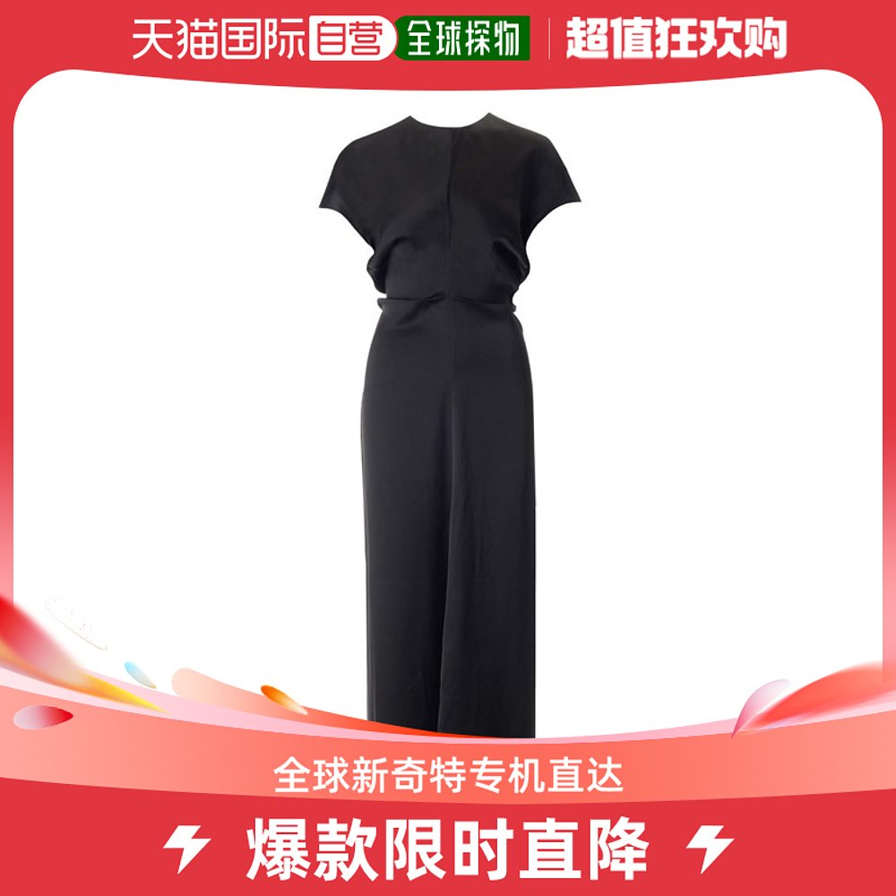 香港直邮TOTÊME 女士缎面长款连衣裙 女装/女士精品 连衣裙 原图主图