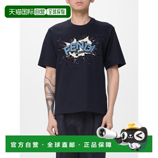 T恤短袖 上装 男士 欧洲直邮fendi