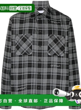 欧洲直邮OFF-WHITE 男士衬衫 OMGE030F23FAB0010800男装