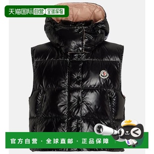 香港直邮Moncler 盟可睐 女士 绗缝羽绒马甲 black黑色 舒适时尚