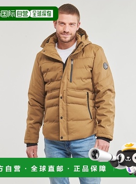 欧洲直邮Deeluxe  CHIRO 男装派克大衣连帽外套 P6600M-CHESTNUT