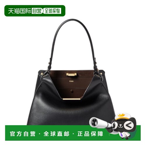 香港直邮FENDI 女士单肩包 8BN368AWPFF1DDQNEROCHOCOLATEOS
