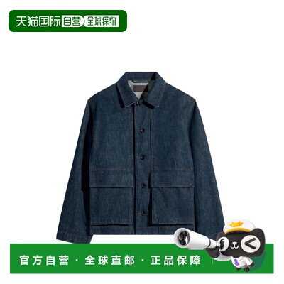 香港直邮Lemaire 男士 LEMAIRE 蓝色外套 OW1223LD1056760