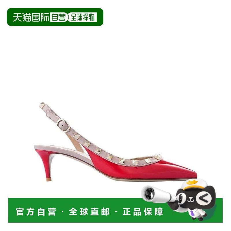 1h可退 香港直邮VALENTINO 21SS 尖头铆钉高跟鞋 Women,女鞋,浅口单鞋,淘宝优惠券,粉丝福利购,淘宝优惠卷