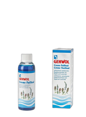 Gehwol洁沃浓缩液放松脚酸疼霜150ml滋养沐浴缓解压力正品