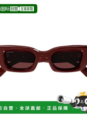 香港直邮Gucci 古驰 女士 全框太阳镜 GG1827S red红色 舒适时尚