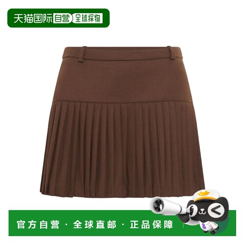 1h可退 香港直邮MARINE SERRE 女士半身裙 WSK063ACWOV0071BR30 A
