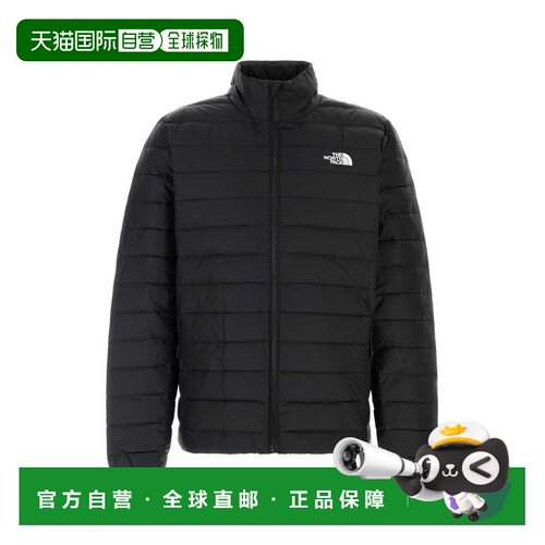 香港直邮the north face 北面 男士 黑色尼龙经典款羽绒夹克 NF0A