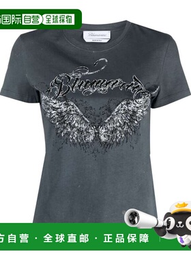 1h可退 香港直邮Blumarine 蓝色情人 女士 短袖T恤 2T041A