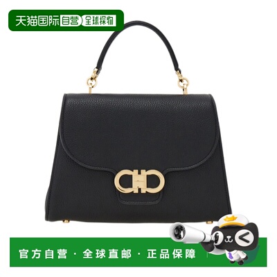 Salvatore Ferragamo Double Gancini 小号手提包 21A681