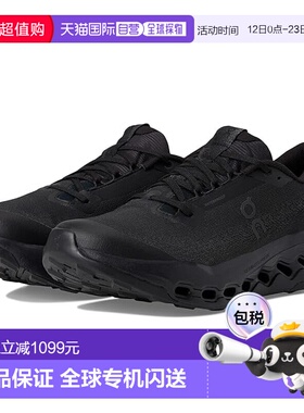 1h可退 香港直邮On 男士 Cloudsurfer 2 登山防水跑鞋 black黑色