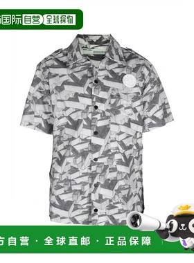 1h可退 香港直邮off-white 男士 OMGA107R20G44033 衬衫 OMGA107R