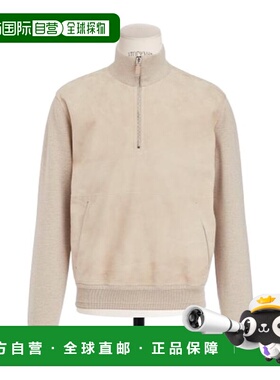 香港直邮Dior 前拉链针织衫 593M617AT198迪奥羊毛高领