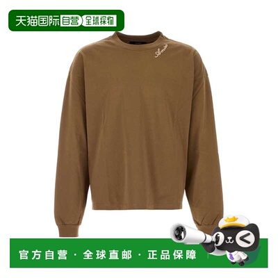 欧洲直邮AMIRI 男士T恤 AM426JR011COFFEE AW2026【付后1h可退】