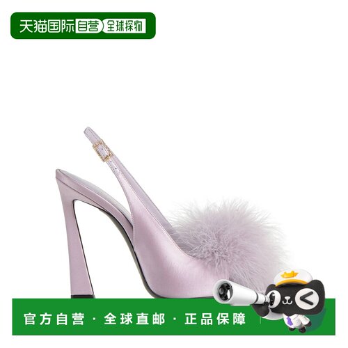 香港直邮Saint Laurent 圣罗兰 女士 凉鞋 purple紫色 舒适时尚