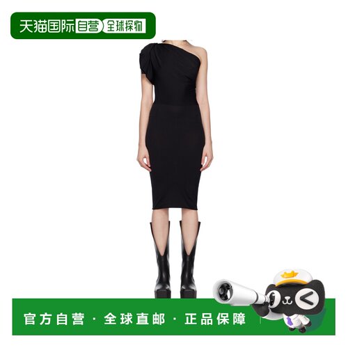 1h可退 香港直邮RICK OWENS 女士连衣裙 RP02E4521JN09 AW2025 黑