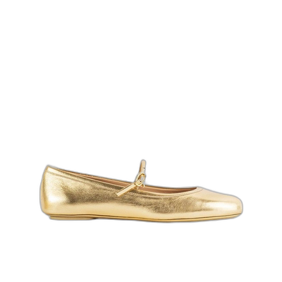 香港直邮Gianvito Rossi 圆头芭蕾舞鞋 G2222305GOM