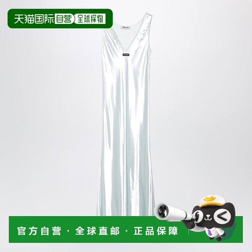 香港直邮MIU MIU 女士连衣裙 MF6422OOO6316F064W AW2026 浅蓝色